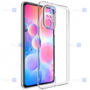 قاب گوشی Xiaomi Poco F3 مدل پشت کریستالی محافظ لنزدار