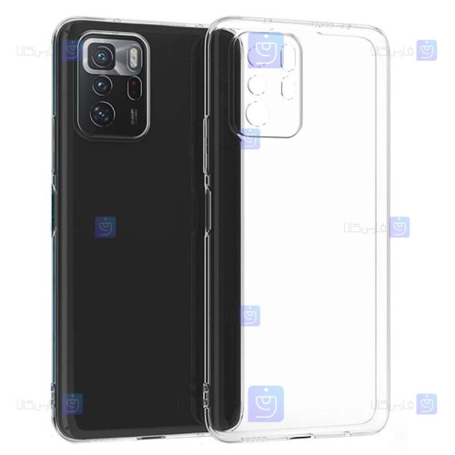 قاب گوشی Xiaomi Poco X3 GT مدل پشت کریستالی محافظ لنزدار