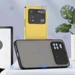 قاب گوشی Xiaomi Poco M4 Pro 4G مدل پشت مات محافظ لنزدار