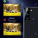 محافظ لنز شیشه ای Samsung Galaxy S22 مدل حاشیه دار