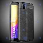 قاب طرح چرم Huawei Y5p مدل Auto Focus