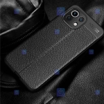 قاب طرح چرم محافظ لنز دار Xiaomi Mi 11 Lite مدل Auto Focus