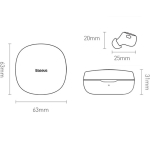 هندزفری بلوتوث بیسوس Baseus WM01 Plus Encok Wireless Earphones