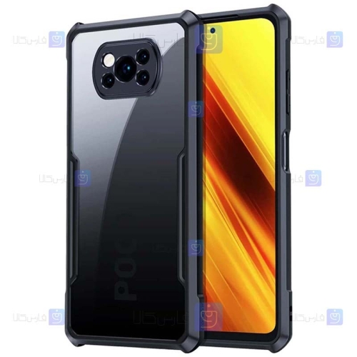 قاب ضد ضربه Xiaomi Poco X3 NFC مدل دور رنگی