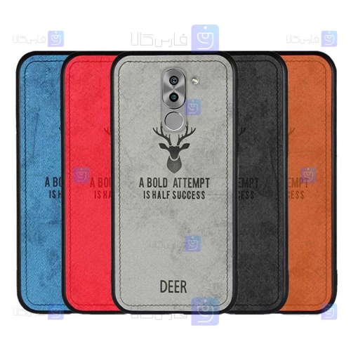 قاب پارچه ای Huawei Honor 6X مدل گوزنی