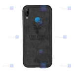 قاب پارچه ای Huawei Nova 3e مدل گوزنی