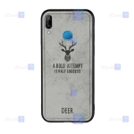 قاب پارچه ای Huawei Nova 3e مدل گوزنی