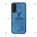 قاب پارچه ای Huawei Y7a مدل گوزنی
