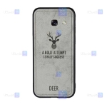 قاب پارچه ای Samsung Galaxy A3 2017 مدل گوزنی