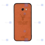 قاب پارچه ای Samsung Galaxy A3 2017 مدل گوزنی