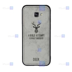 قاب پارچه ای Samsung Galaxy A7 2016 مدل گوزنی