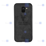 قاب پارچه ای Samsung Galaxy A8 2018 مدل گوزنی
