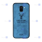 قاب پارچه ای Samsung Galaxy A8 2018 مدل گوزنی