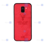 قاب پارچه ای Samsung Galaxy A8 2018 مدل گوزنی