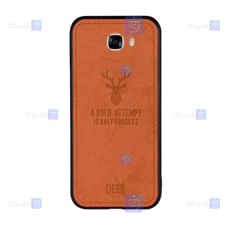 قاب پارچه ای Samsung Galaxy C5 مدل گوزنی