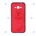 قاب پارچه ای Samsung Galaxy J1 2016 مدل گوزنی