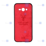 قاب پارچه ای Samsung Galaxy J1 Ace مدل گوزنی