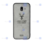 قاب پارچه ای Samsung Galaxy J4 مدل گوزنی