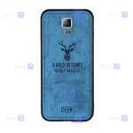 قاب پارچه ای Samsung Galaxy Note 4 مدل گوزنی