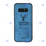 قاب پارچه ای Samsung Galaxy Note 8 مدل گوزنی