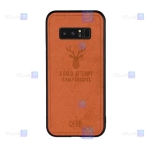 قاب پارچه ای Samsung Galaxy Note 8 مدل گوزنی