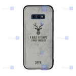 قاب پارچه ای Samsung Galaxy S10e مدل گوزنی