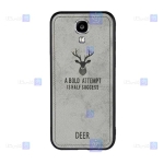 قاب پارچه ای Samsung Galaxy S4 مدل گوزنی