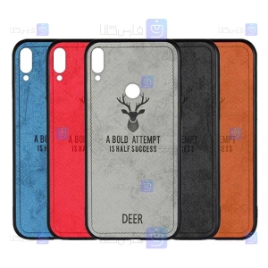 قاب پارچه ای Huawei Y6 2019 / Y6 Prime 2019 مدل گوزنی
