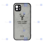 قاب پارچه ای Xiaomi Mi 11 Lite 4G / 5G مدل گوزنی