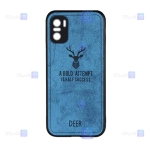 قاب پارچه ای Xiaomi Poco F3 مدل گوزنی