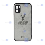 قاب پارچه ای Xiaomi Poco F3 مدل گوزنی