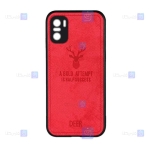 قاب پارچه ای Xiaomi Poco F3 مدل گوزنی