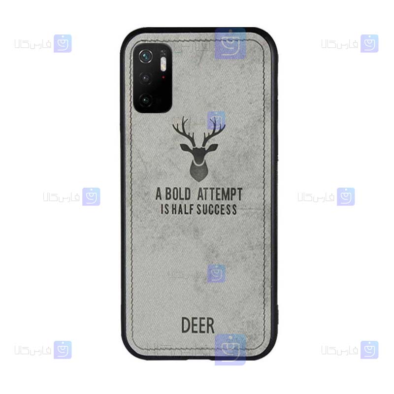 قاب پارچه ای Xiaomi Poco M3 Pro مدل گوزنی