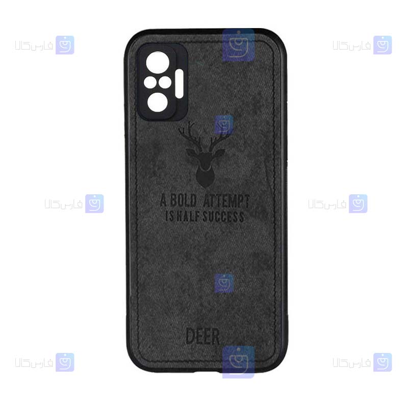 قاب پارچه ای Xiaomi Redmi Note 10 Pro Max مدل گوزنی