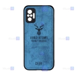 قاب پارچه ای Xiaomi Redmi Note 10 Pro Max مدل گوزنی