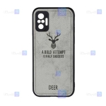قاب پارچه ای Xiaomi Redmi Note 10 Pro Max مدل گوزنی