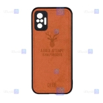 قاب پارچه ای Xiaomi Redmi Note 10 Pro Max مدل گوزنی