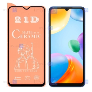 محافظ صفحه گوشی Xiaomi Redmi 10C مدل سرامیکی مات