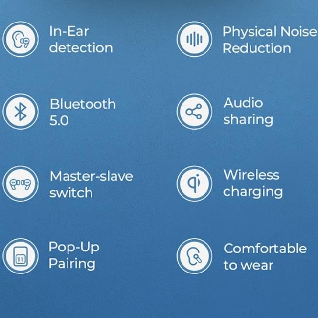 هندزفری بلوتوث جویروم مدل Joyroom JR-T03 Pro TWS Wireless Earbuds