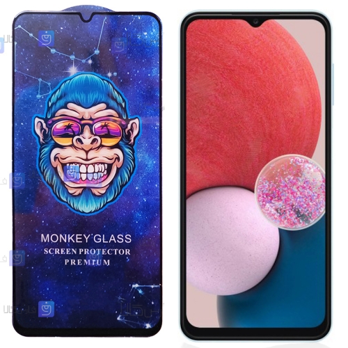 گلس فول گوشی سامسونگ Samsung Galaxy A13 4G مدل Monkey Premium