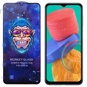 گلس فول گوشی سامسونگ Samsung Galaxy M33 مدل Monkey Premium