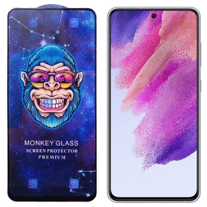 گلس فول S21 FE مدل Monkey Premium
