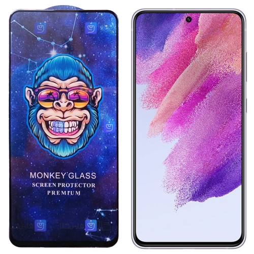 گلس فول گوشی سامسونگ Samsung Galaxy S21 FE 5G مدل Monkey Premium