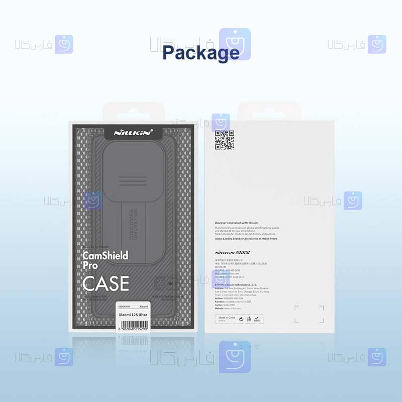 قاب نیلکین Xiaomi 12S Ultra مدل CamShield Pro