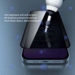 گلس حریم شخصی نیلکین Apple iPhone 14 Pro Max مدل Guardian Privacy