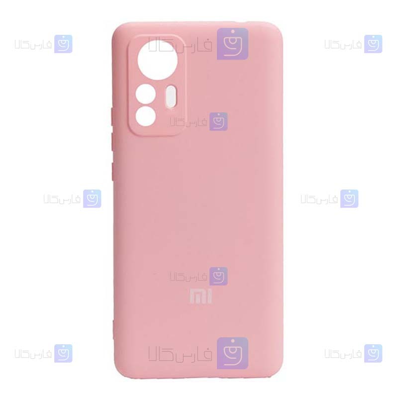 قاب سیلیکونی اصلی Xiaomi 12S مدل محافظ لنز دار