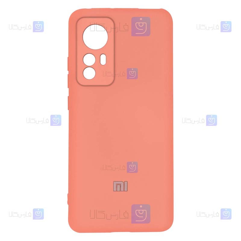 قاب سیلیکونی اصلی Xiaomi 12S مدل محافظ لنز دار