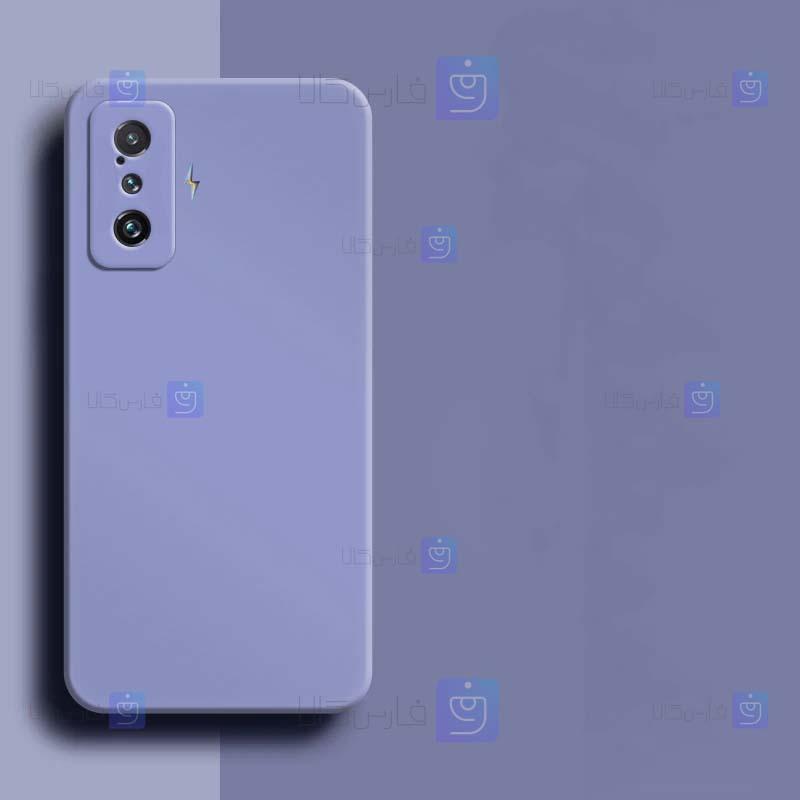 قاب گوشی Xiaomi Poco F4 GT مدل سیلیکونی محافظ لنز دار