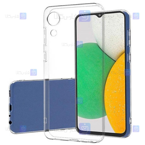 قاب گوشی Samsung Galaxy A03 Core مدل پشت کریستالی محافظ لنزدار