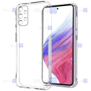 قاب گوشی Samsung Galaxy A73 5G مدل پشت کریستالی محافظ لنزدار